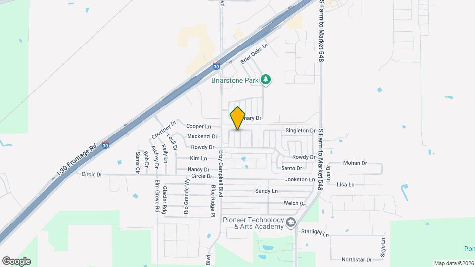 1505 Redman Dr Mapa y Detalles de la Ubicación