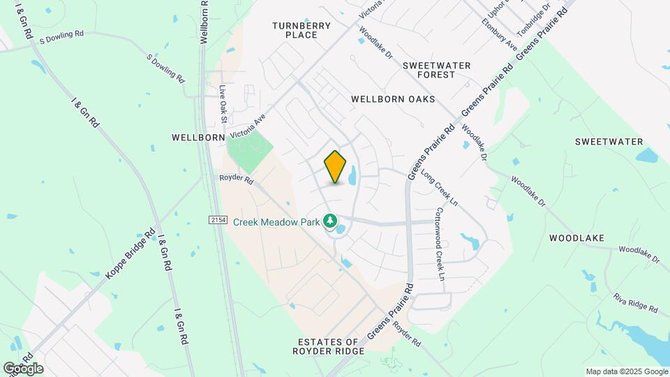 4113 Cedar Creek Court Map and Location Details