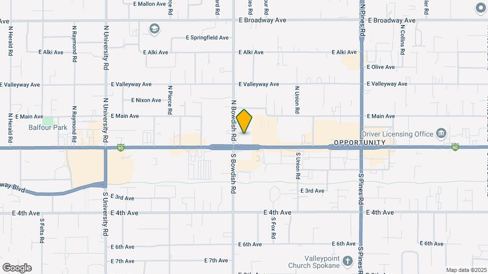 11515 E Sprague Ave Mapa y Detalles de la Ubicación