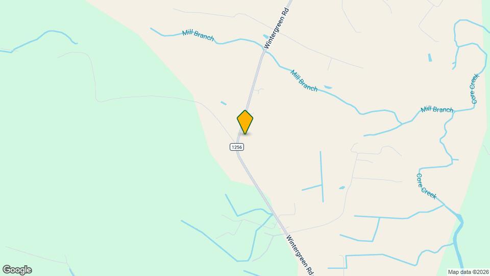 1718 Wintergreen Rd Map and Location Details