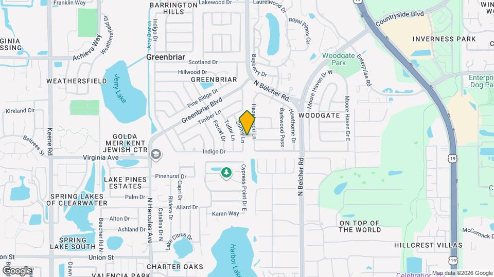 2323 Surrey Ln Map and Location Details