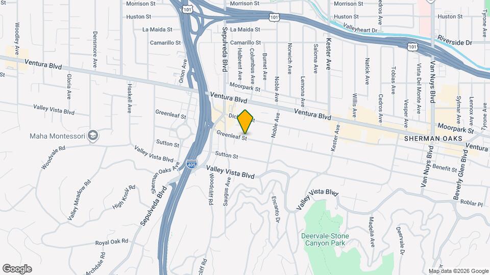 15207 Greenleaf St Map and Location Details