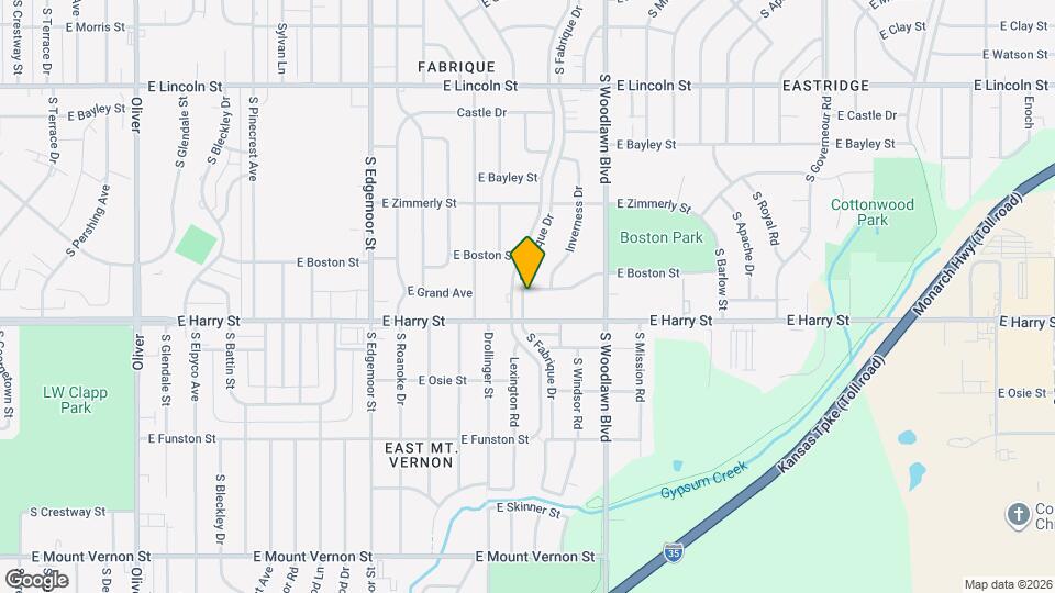 1204 S Fabrique Dr Map and Location Details