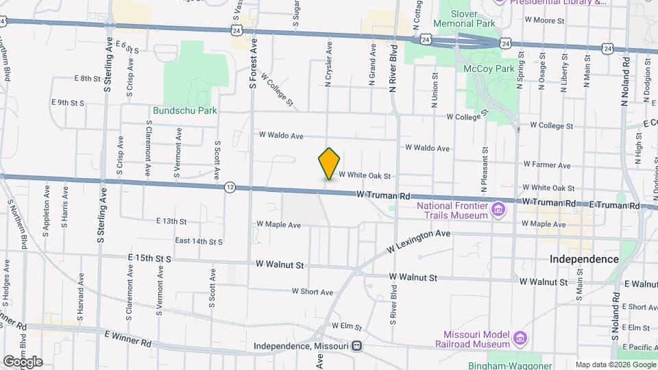 305 N Crysler Ave Map and Location Details