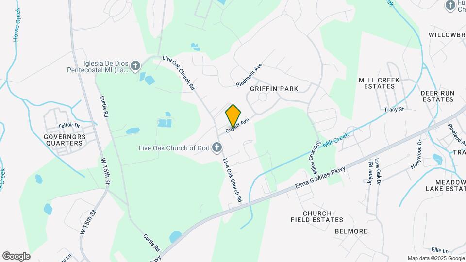 210 Guyett Ave Map and Location Details