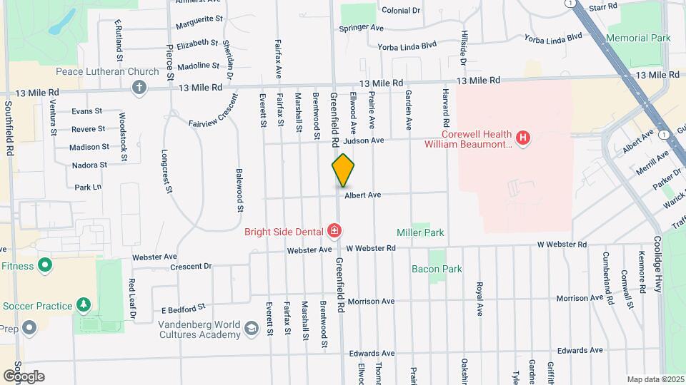 3202 Greenfield Rd Mapa y Detalles de la Ubicación