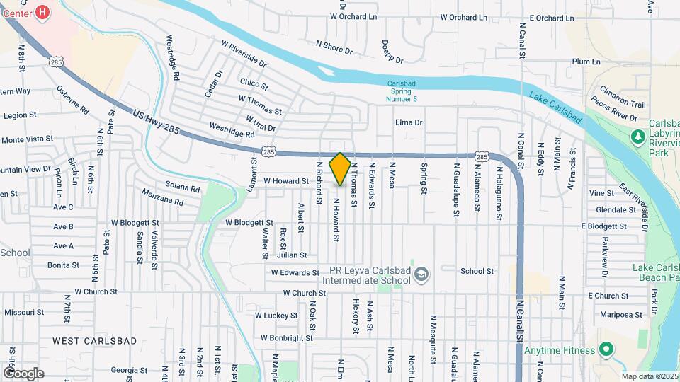 1020 N Howard St Map and Location Details