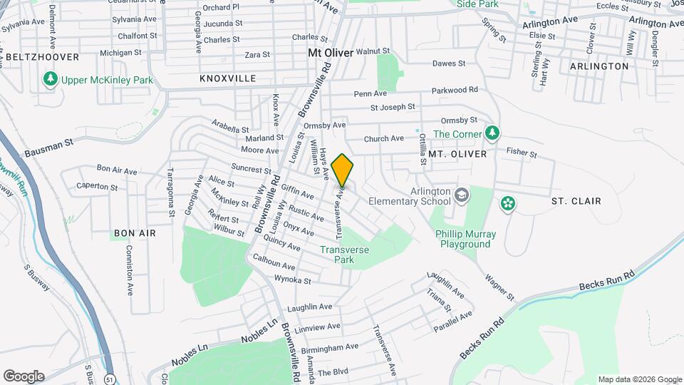 506 Transverse Ave Map and Location Details