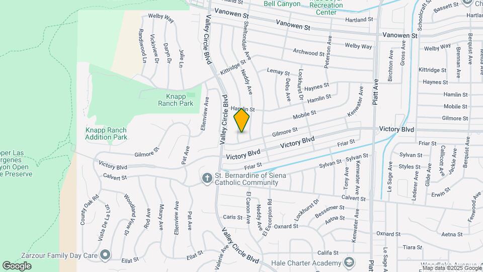 6414 Franrivers Ave, Unit Hidden Gem Modern New ADU Mapa y Detalles de la Ubicación