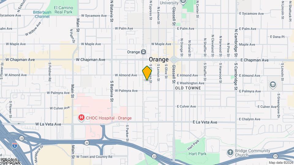 415 W Marietta Pl Mapa y Detalles de la Ubicación