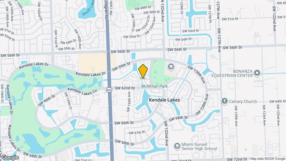 6108 SW 133rd Pl Mapa y Detalles de la Ubicación