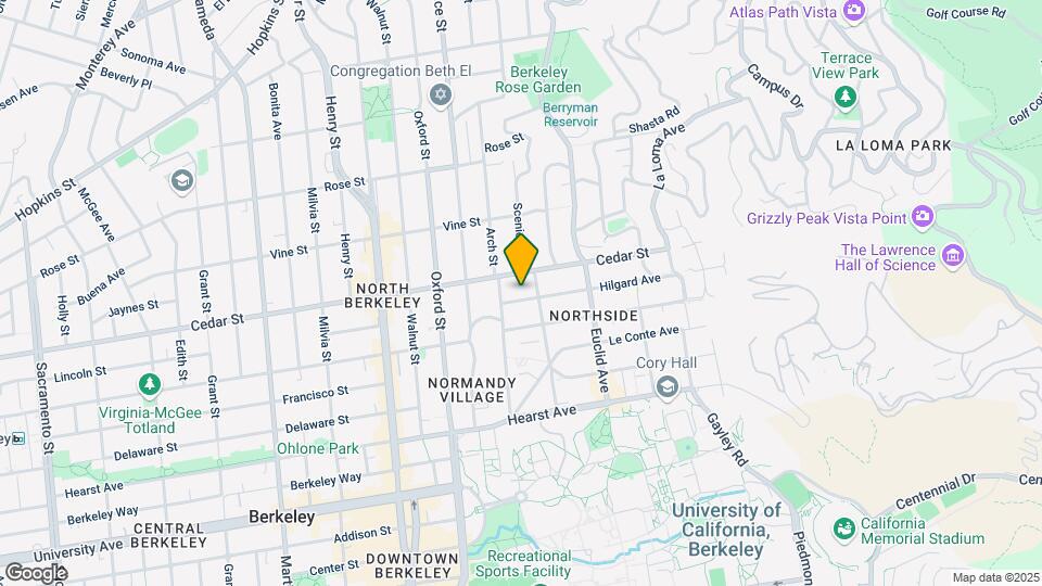 2355 Hilgard Ave Map and Location Details
