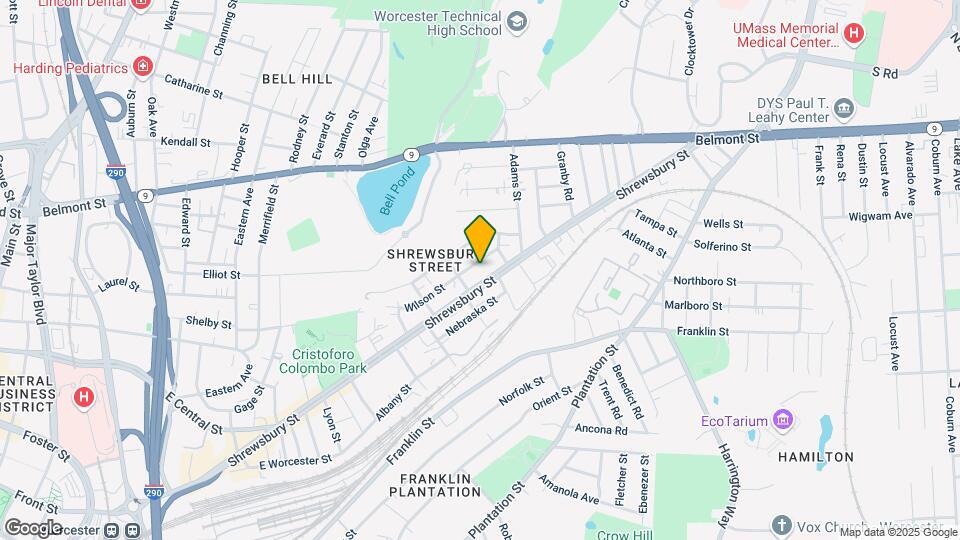 316 Shrewsbury St Map and Location Details