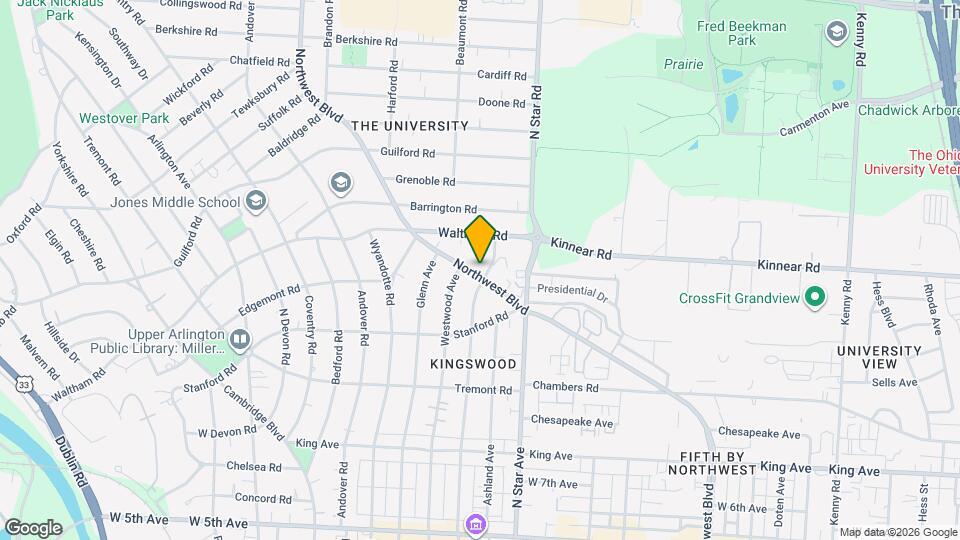 1978 Northwest Blvd Map and Location Details