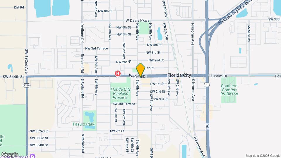 575 W Palm Dr Map and Location Details
