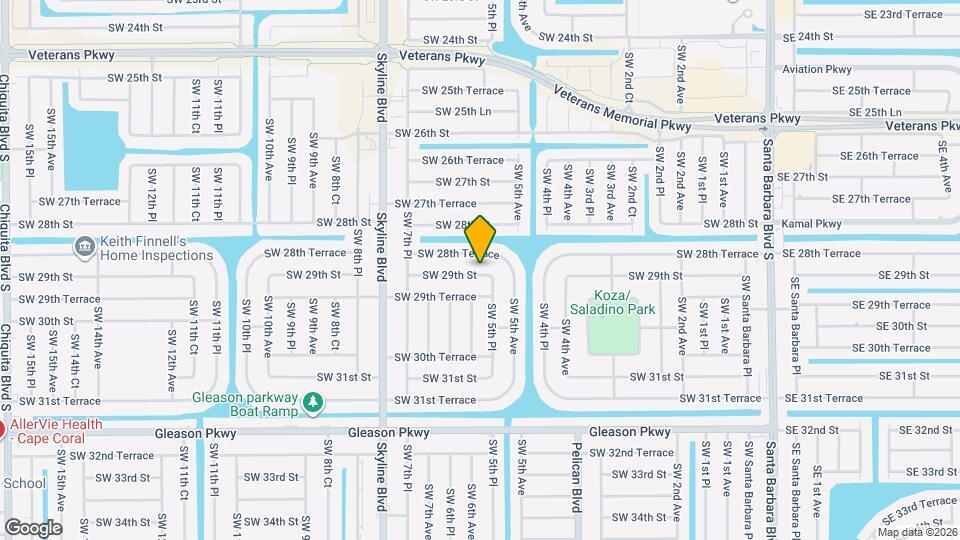 519 SW 29th St Map and Location Details