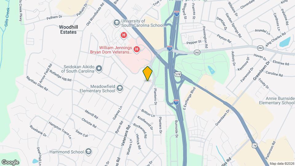 334 Byron Rd Map and Location Details