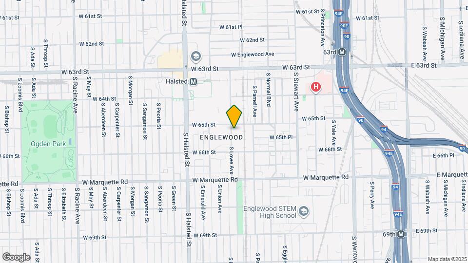 6503 S Lowe Ave Map and Location Details