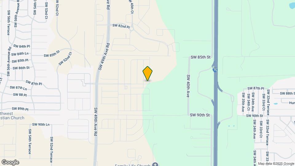8740 SW 43rd Ter Map and Location Details