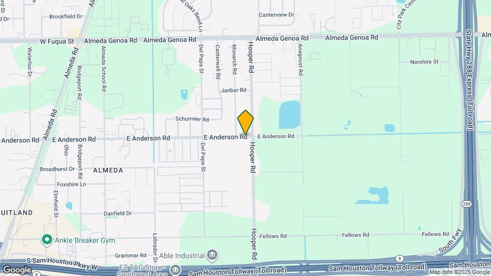 1054 E Anderson Rd Map and Location Details