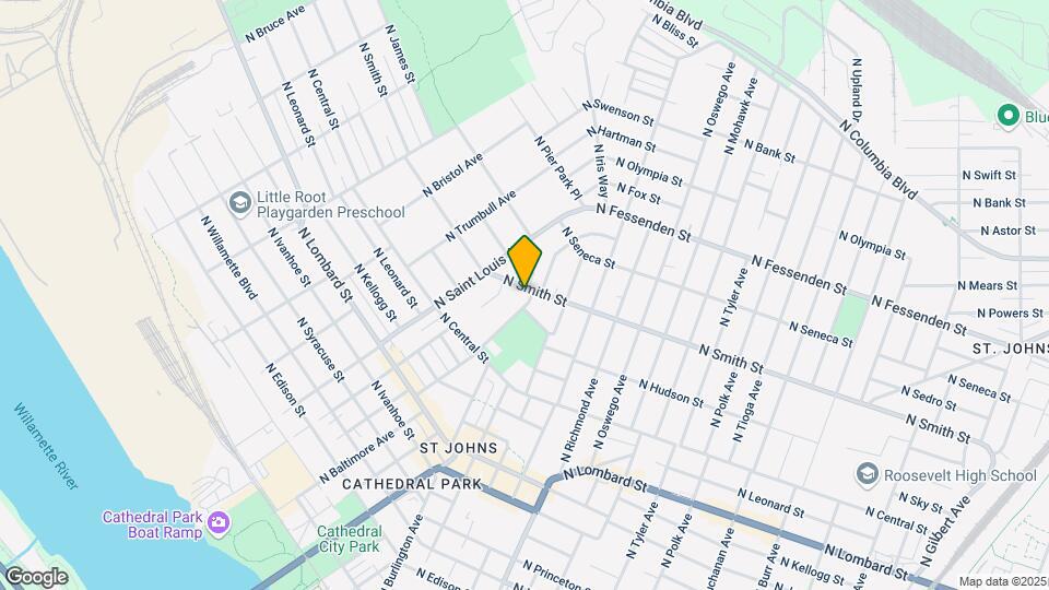8924 N Smith St Map and Location Details