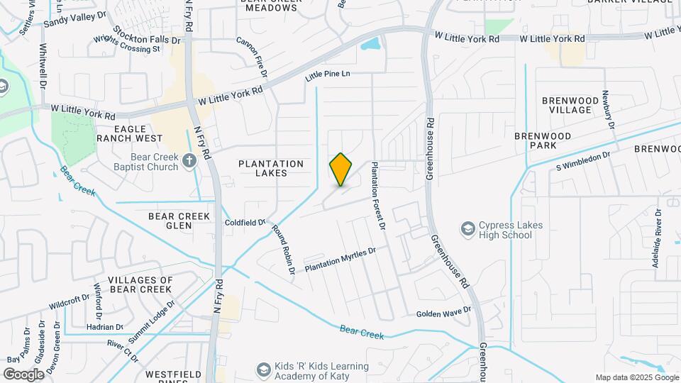 19511 Plantation Cove Ln Map and Location Details