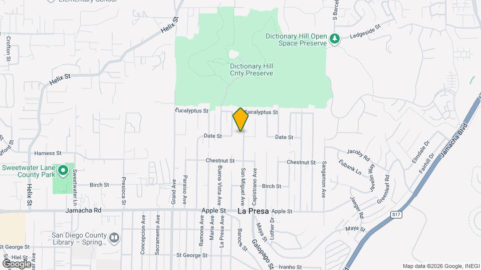1604 San Miguel Ave Map and Location Details