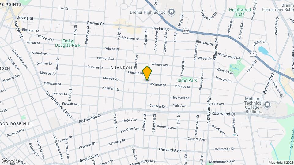 201 Walker St, Unit 201 Walker Street Mapa y Detalles de la Ubicación