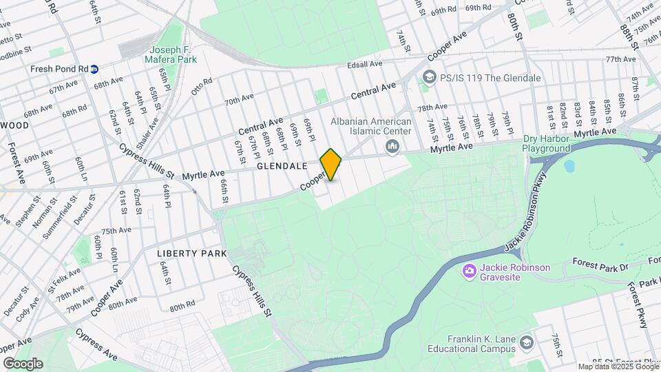 73-23 69th Pl-Unit -2L Mapa y Detalles de la Ubicación