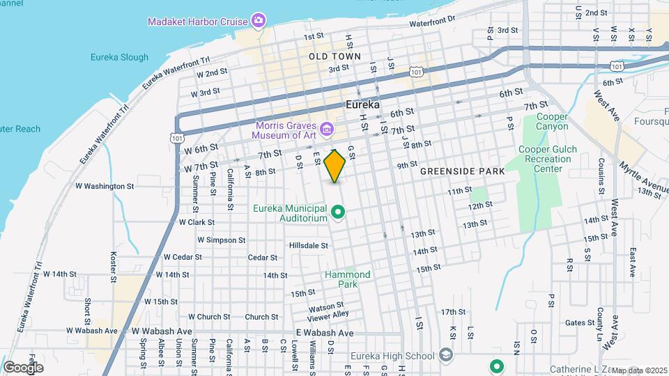 918 F St Map and Location Details