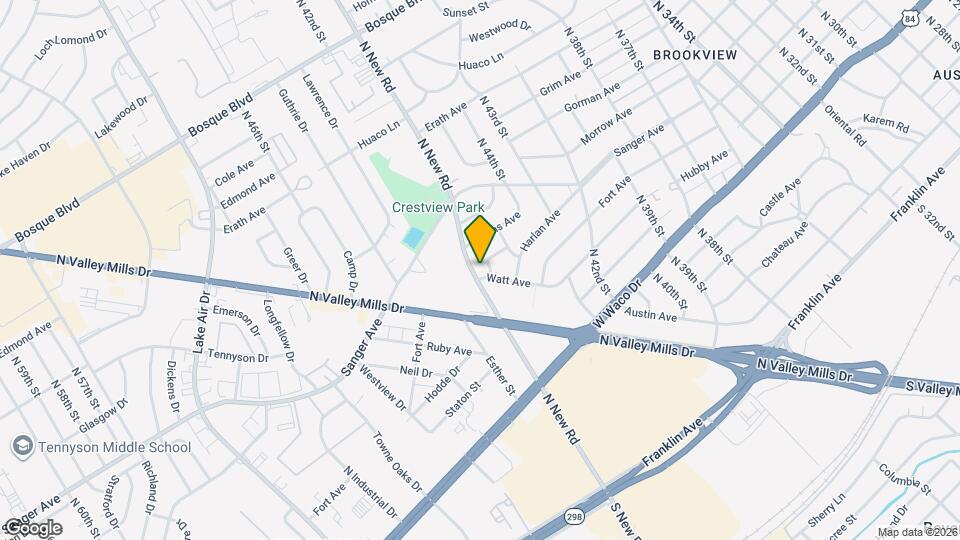 701 N New Rd Map and Location Details