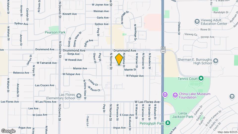 724 N Florence St Map and Location Details