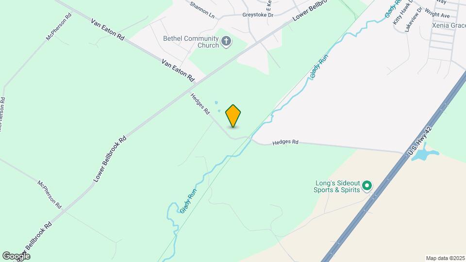 1068 Hedges Rd Map and Location Details