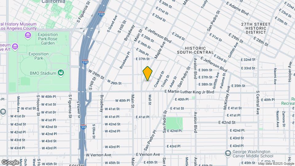 3829 Wall St Map and Location Details