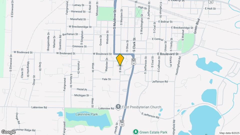 1227 Western St Map and Location Details