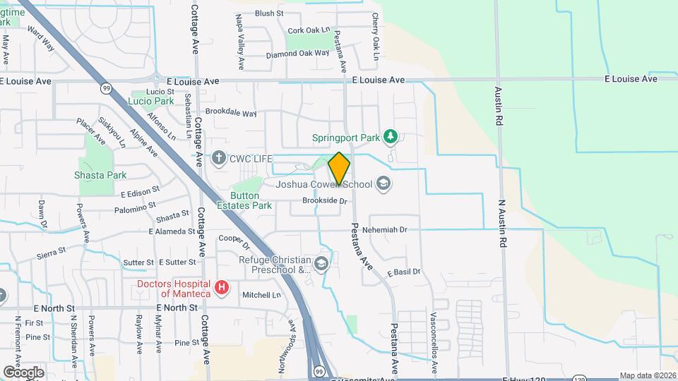 1834 Treeline Way Map and Location Details