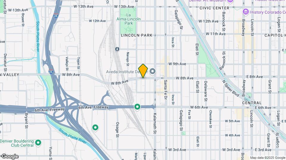 775 Lipan St Map and Location Details
