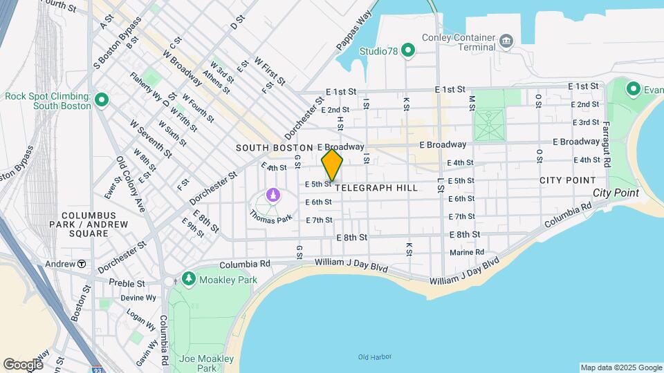 465 E 5th St Map and Location Details