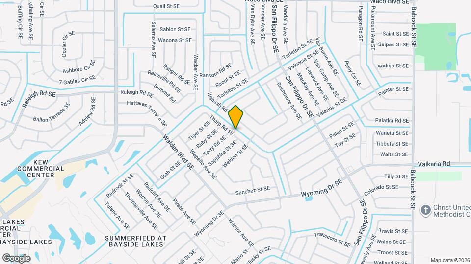 1539 Tharp Rd SE Mapa y Detalles de la Ubicación