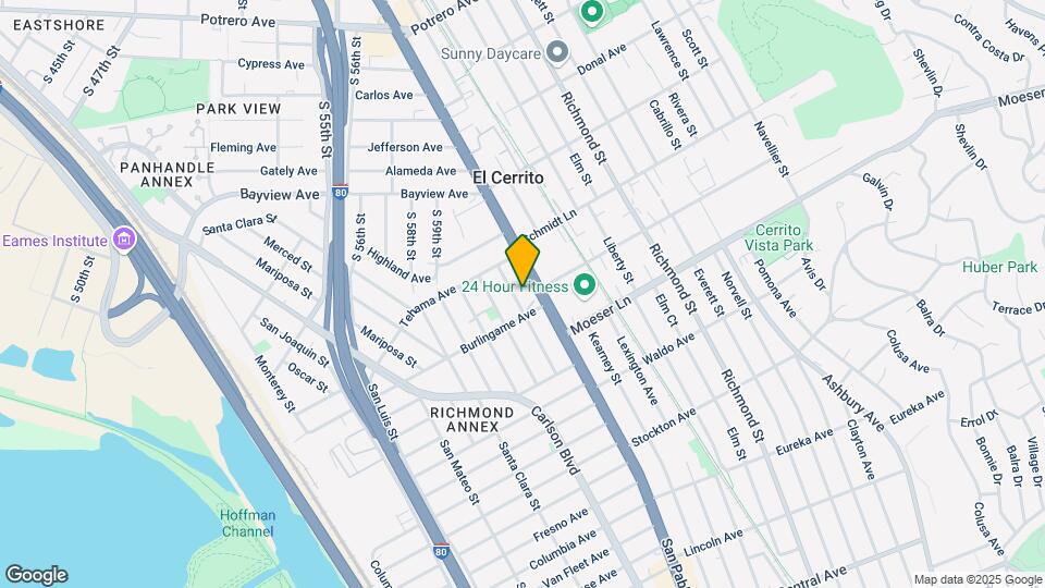1662 San Benito St Map and Location Details