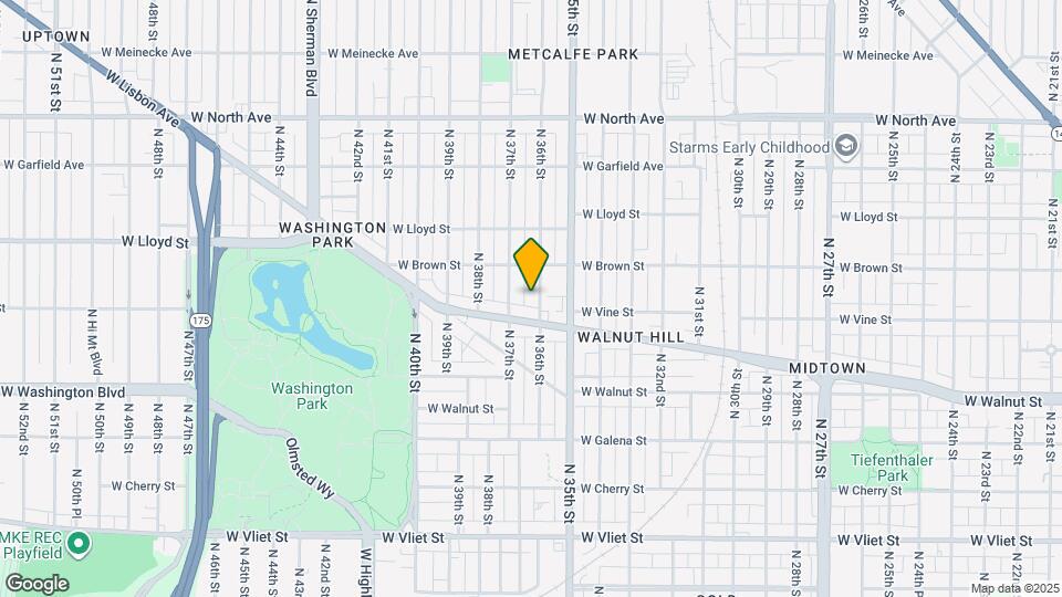 1931 N 36th St-Unit -1931 N 36TH ST Map and Location Details