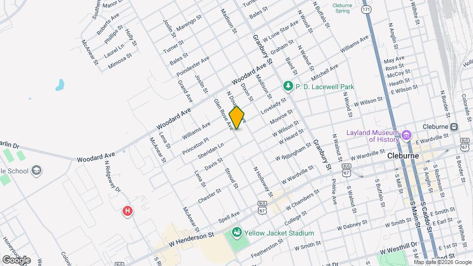 110 Glen Rose Ave Map and Location Details