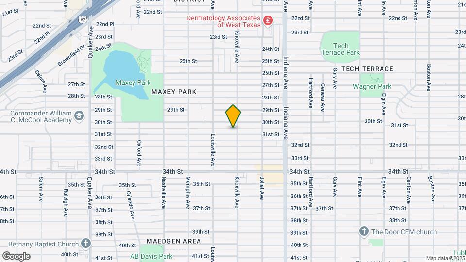3604 31st St Map and Location Details