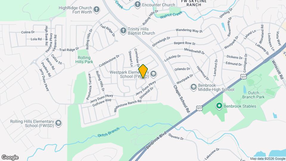 10416 Trevino Ln Map and Location Details