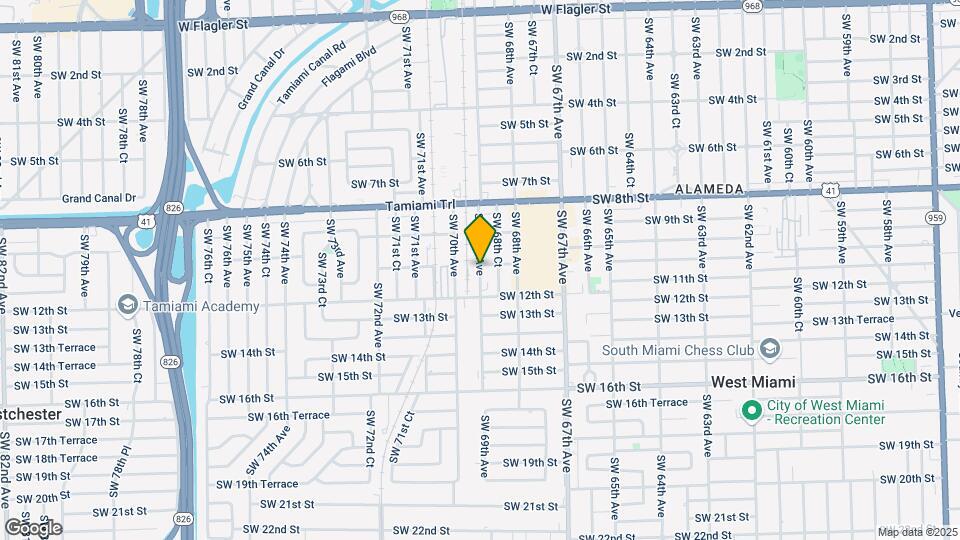 1010 SW 69th Ave Map and Location Details