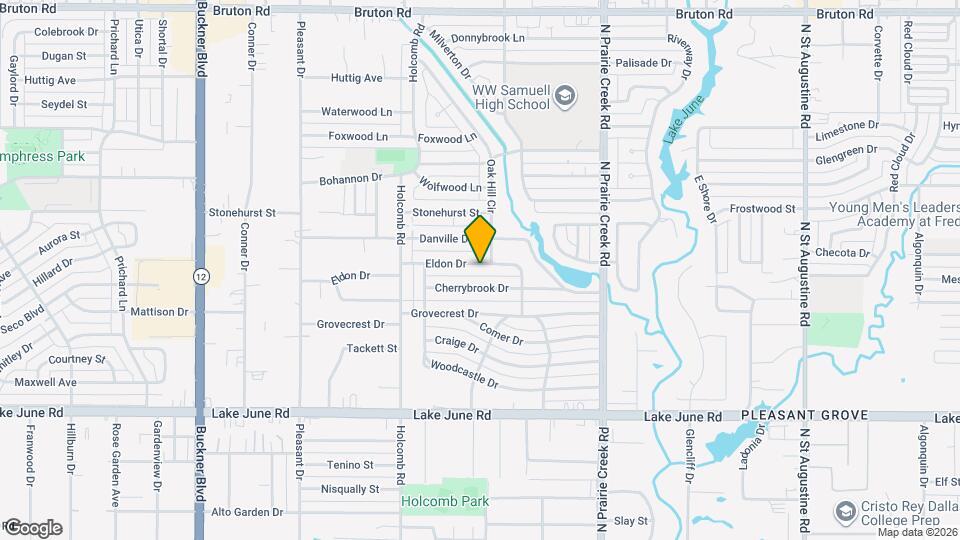 8726 Eldon Dr Map and Location Details