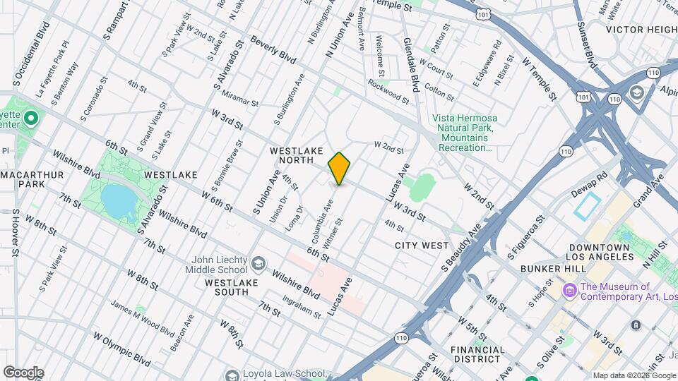 316 Columbia Ave Map and Location Details