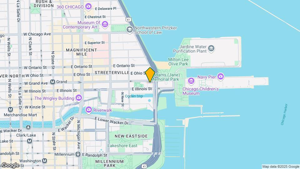 500 Lake Shore Drive Mapa y Detalles de la Ubicación