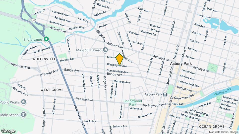 1266 Washington Ave Mapa y Detalles de la Ubicación