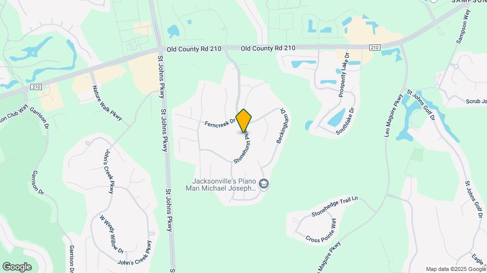 321 Stonehurst Pkwy Map and Location Details